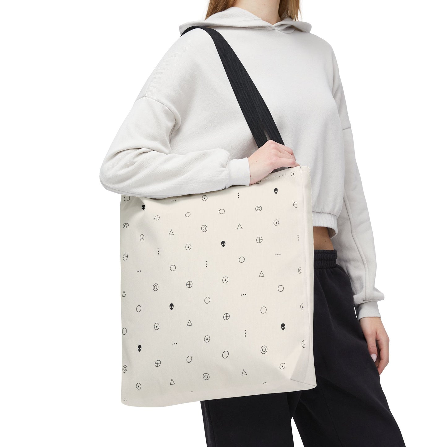 Alien Signal Pattern Tote from The Aliens Are Here