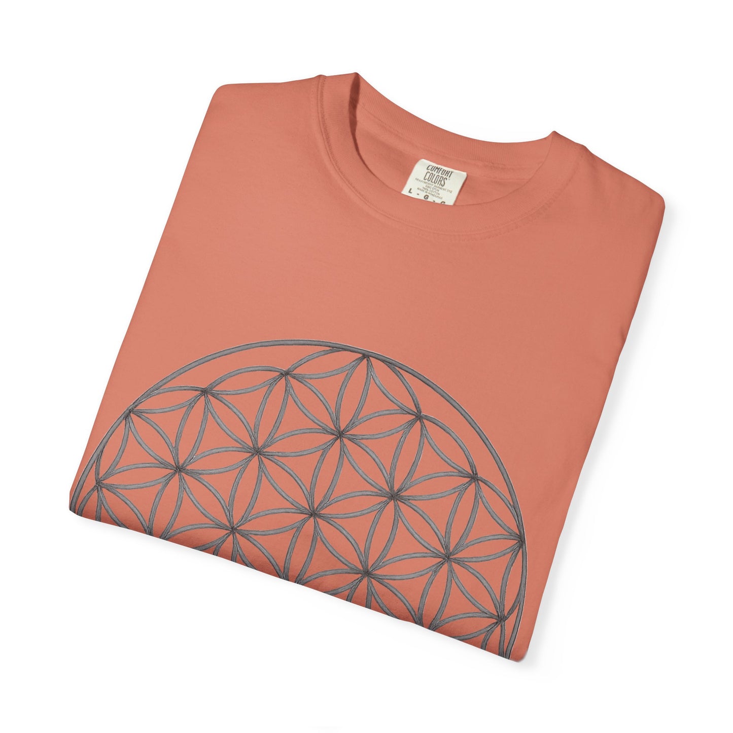 Flower of Life Unisex T-shirt - Mindful Gift, Spiritual Apparel, Cosmic Vibes, Meditation Shirt, Eco-friendly Fashion