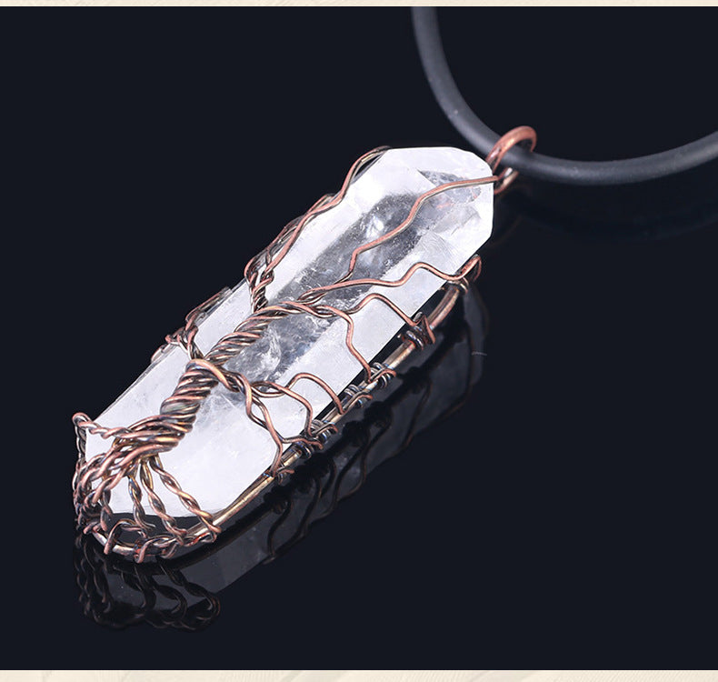🔮 Crystal Pendant Necklace – Choose Your Vibe, Wear Your Intention