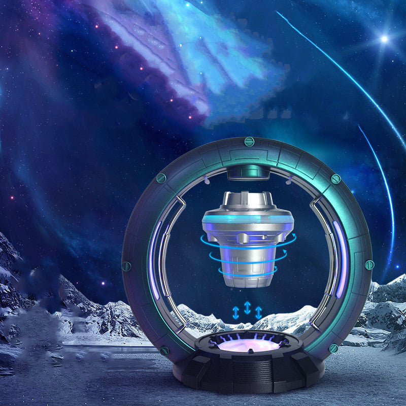 🛸 Magnetic Levitating UFO Bluetooth Speaker – Sound. Light. Levitation.