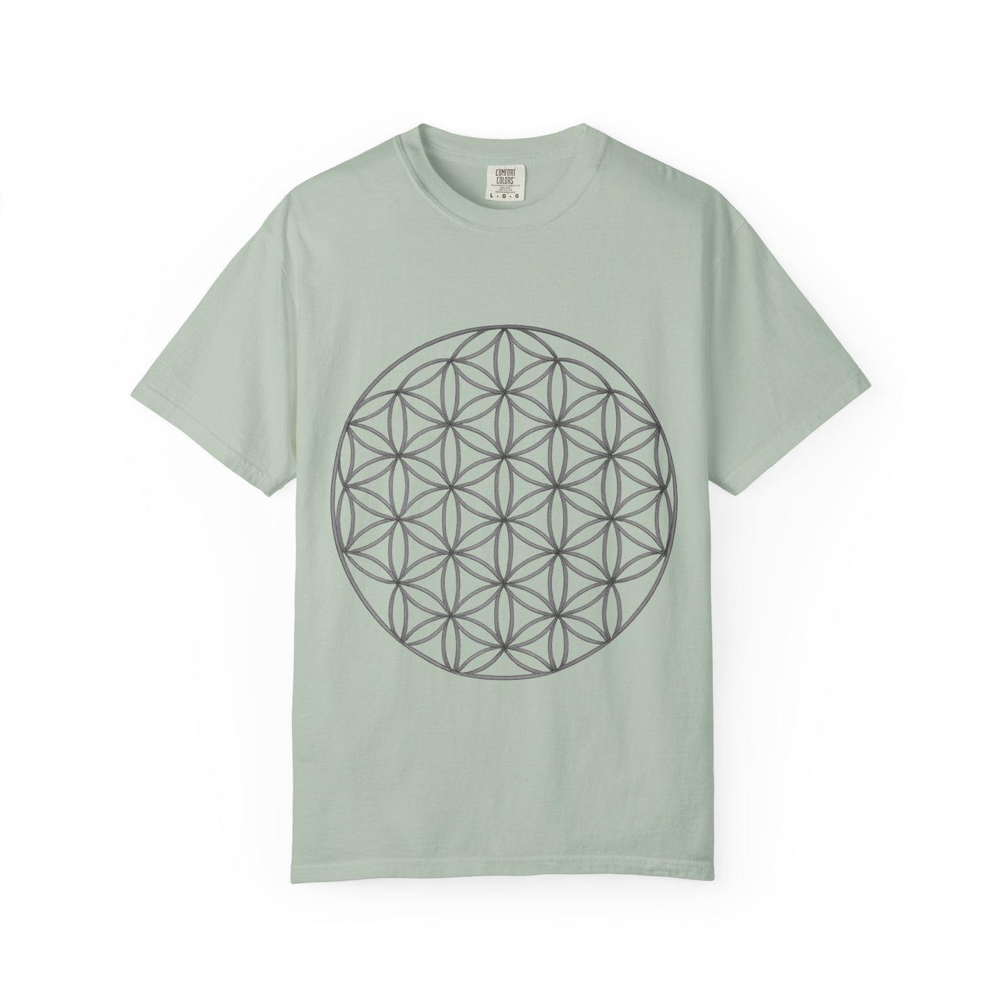 Flower of Life Unisex T-shirt - Mindful Gift, Spiritual Apparel, Cosmic Vibes, Meditation Shirt, Eco-friendly Fashion
