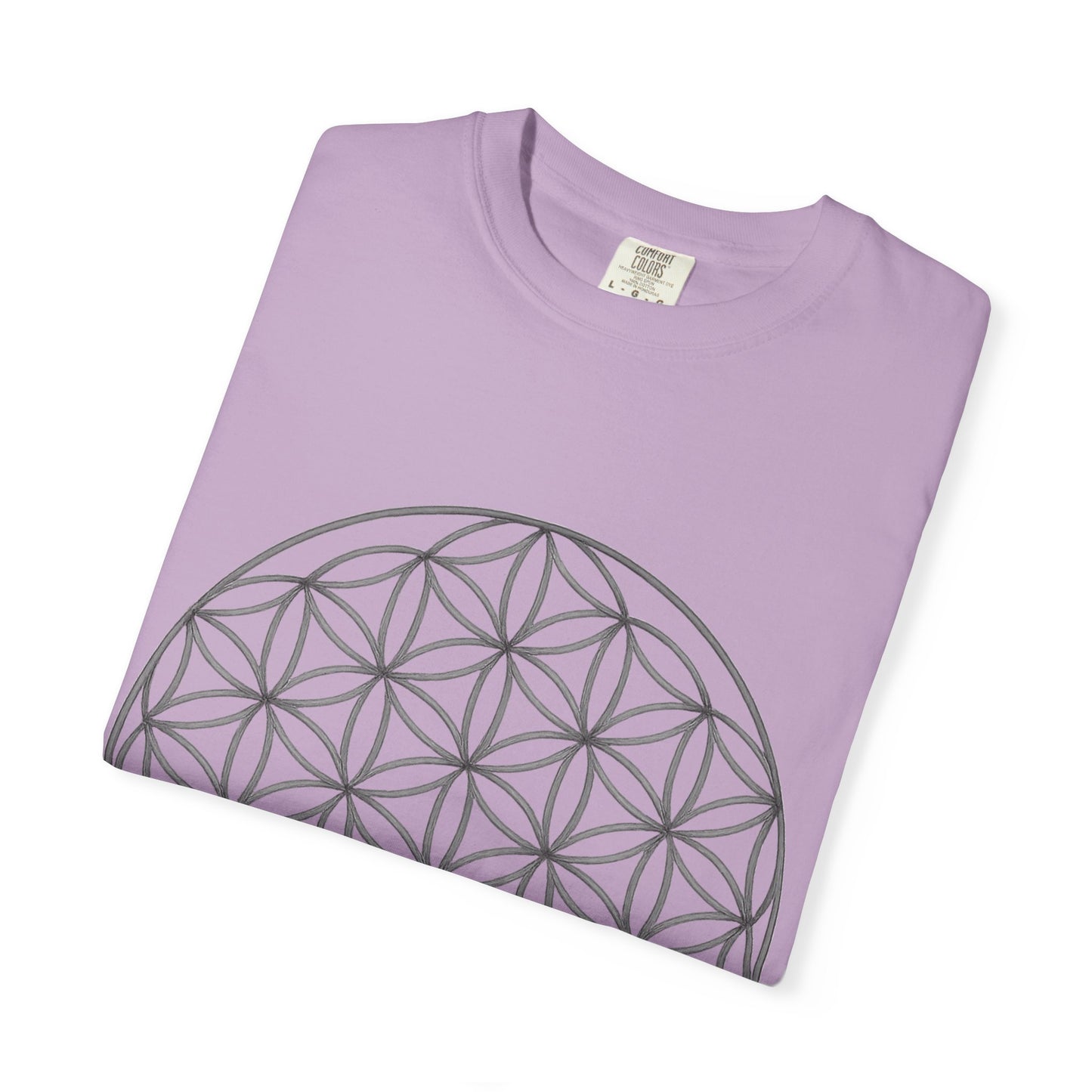 Flower of Life Unisex T-shirt - Mindful Gift, Spiritual Apparel, Cosmic Vibes, Meditation Shirt, Eco-friendly Fashion