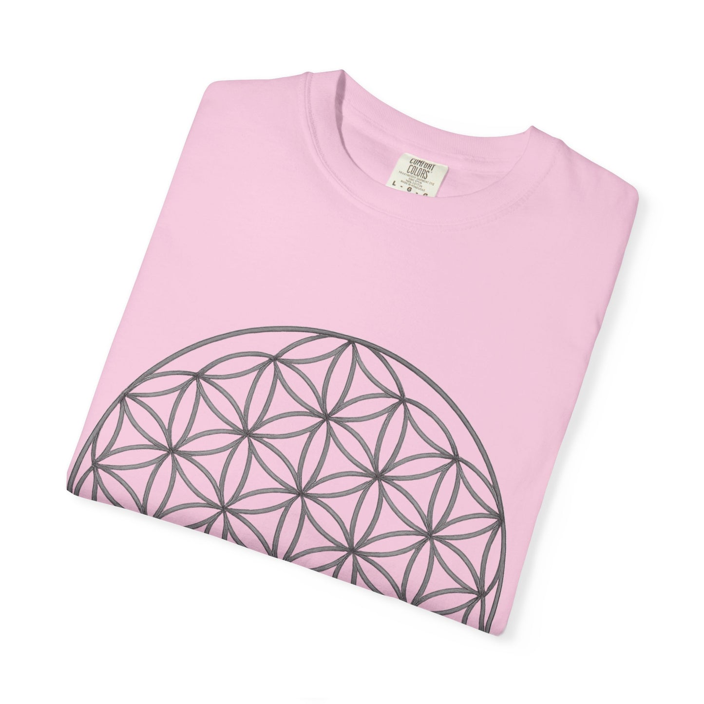 Flower of Life Unisex T-shirt - Mindful Gift, Spiritual Apparel, Cosmic Vibes, Meditation Shirt, Eco-friendly Fashion