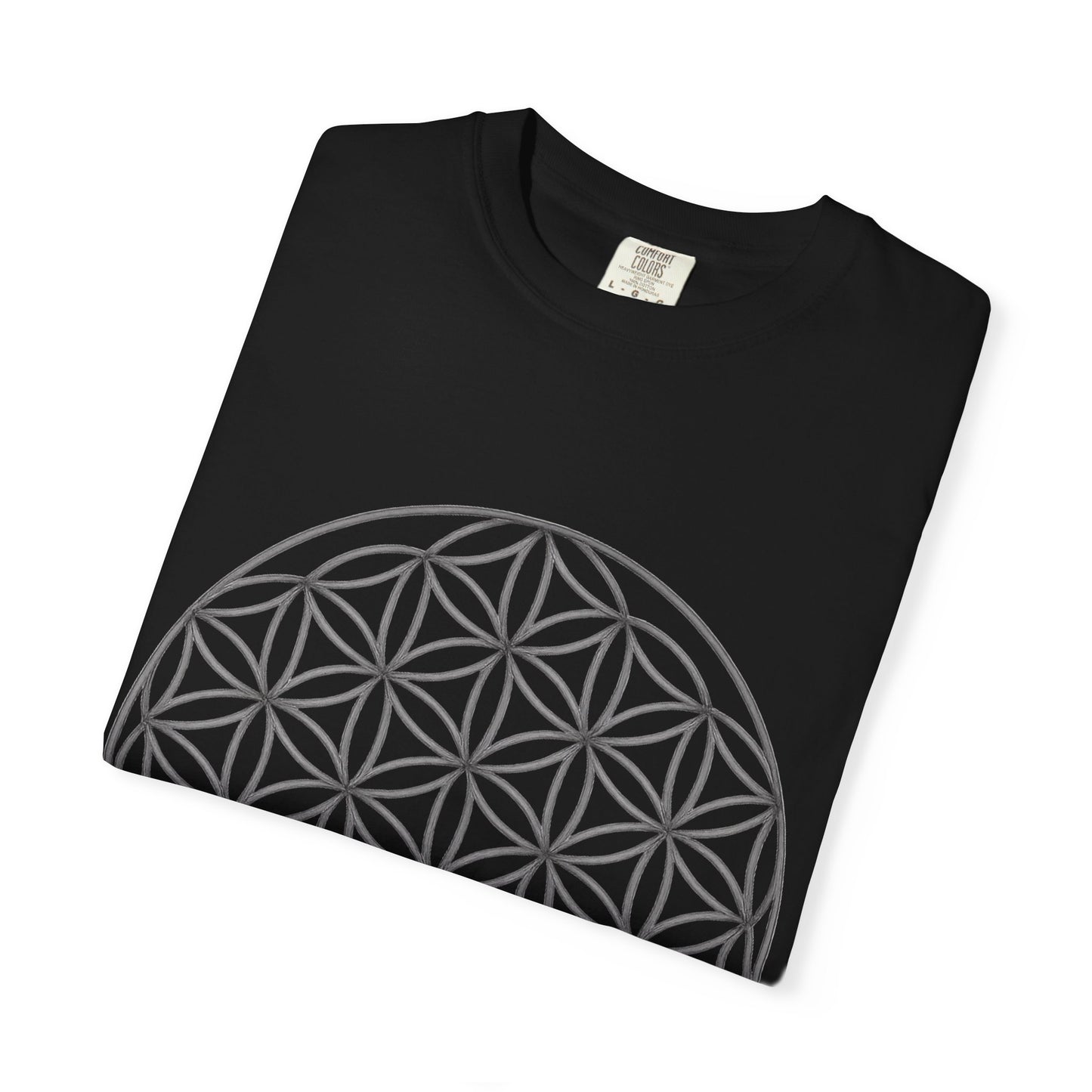 Flower of Life Unisex T-shirt - Mindful Gift, Spiritual Apparel, Cosmic Vibes, Meditation Shirt, Eco-friendly Fashion