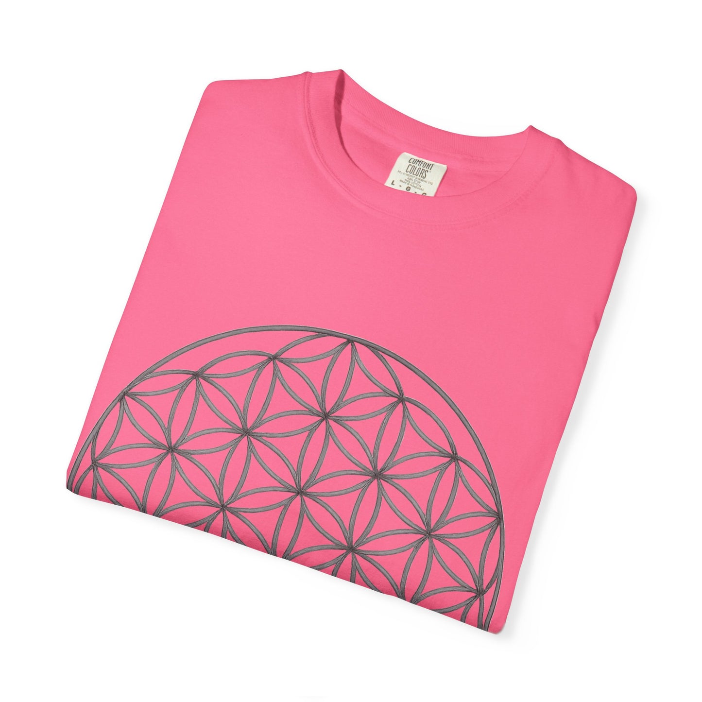 Flower of Life Unisex T-shirt - Mindful Gift, Spiritual Apparel, Cosmic Vibes, Meditation Shirt, Eco-friendly Fashion