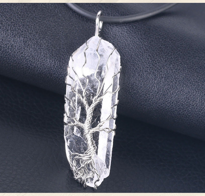 🔮 Crystal Pendant Necklace – Choose Your Vibe, Wear Your Intention