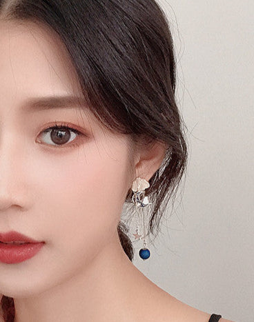 🌟 Starry Drop Earrings – Little Constellations You Can Wear