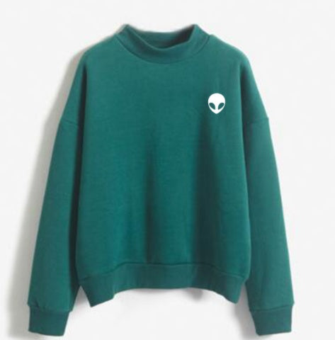Classic Alien Head Sweatshirt – Aliencore Edition