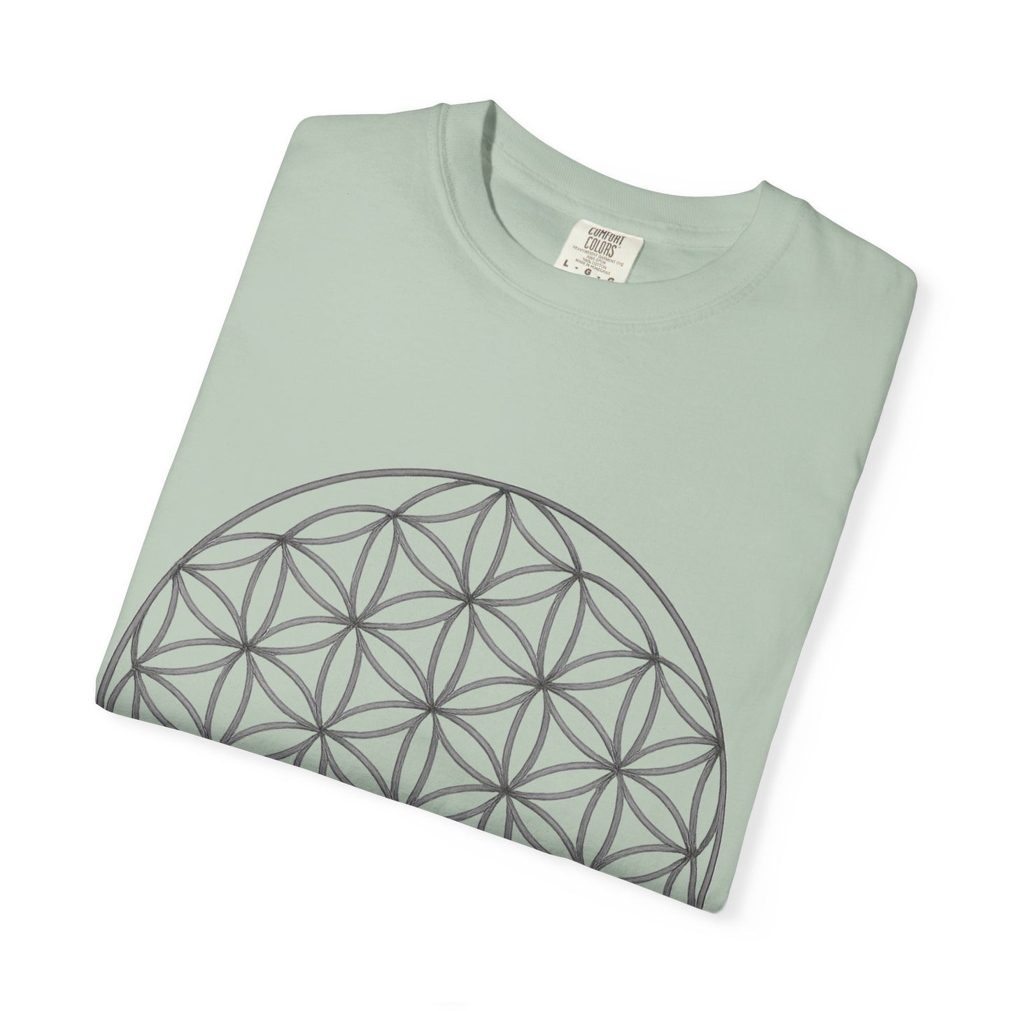 Flower of Life Unisex T-shirt - Mindful Gift, Spiritual Apparel, Cosmic Vibes, Meditation Shirt, Eco-friendly Fashion