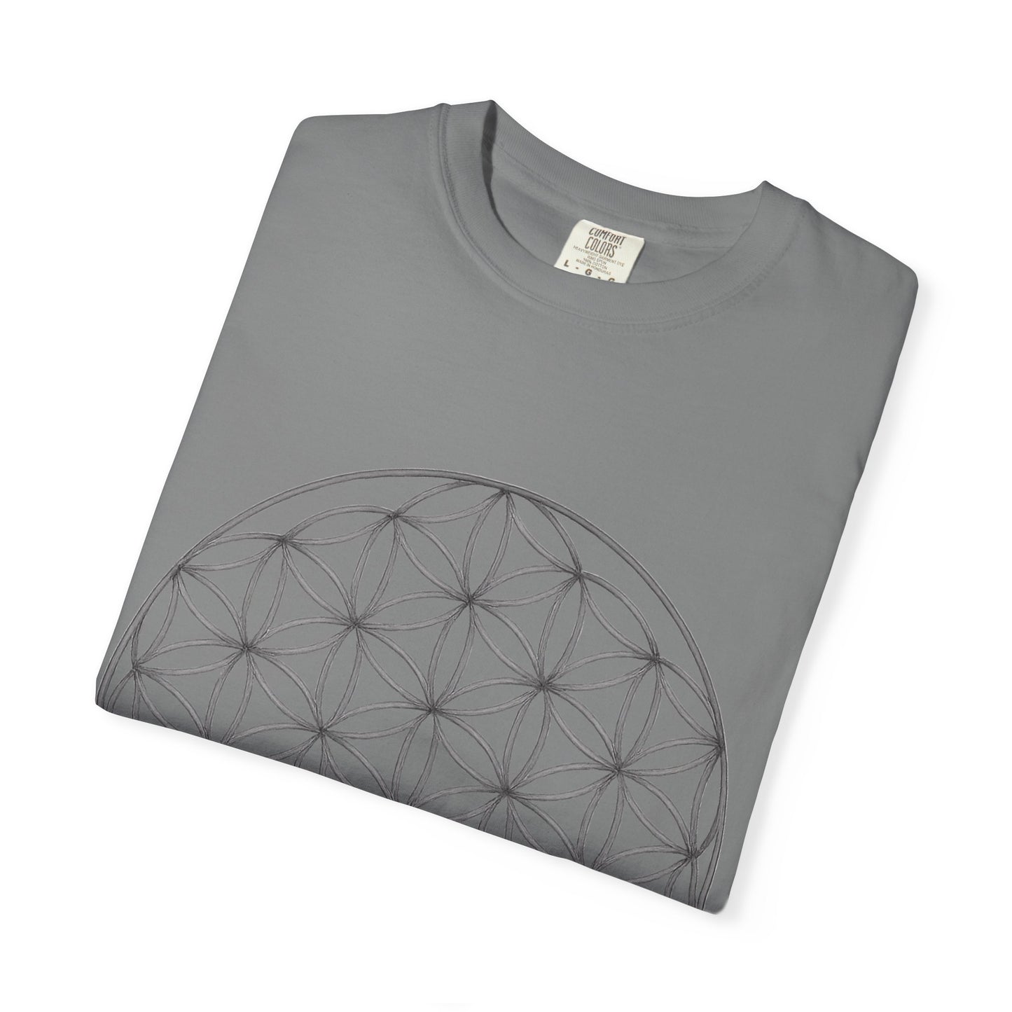 Flower of Life Unisex T-shirt - Mindful Gift, Spiritual Apparel, Cosmic Vibes, Meditation Shirt, Eco-friendly Fashion