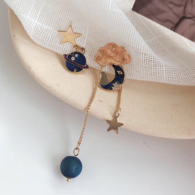 🌟 Starry Drop Earrings – Little Constellations You Can Wear