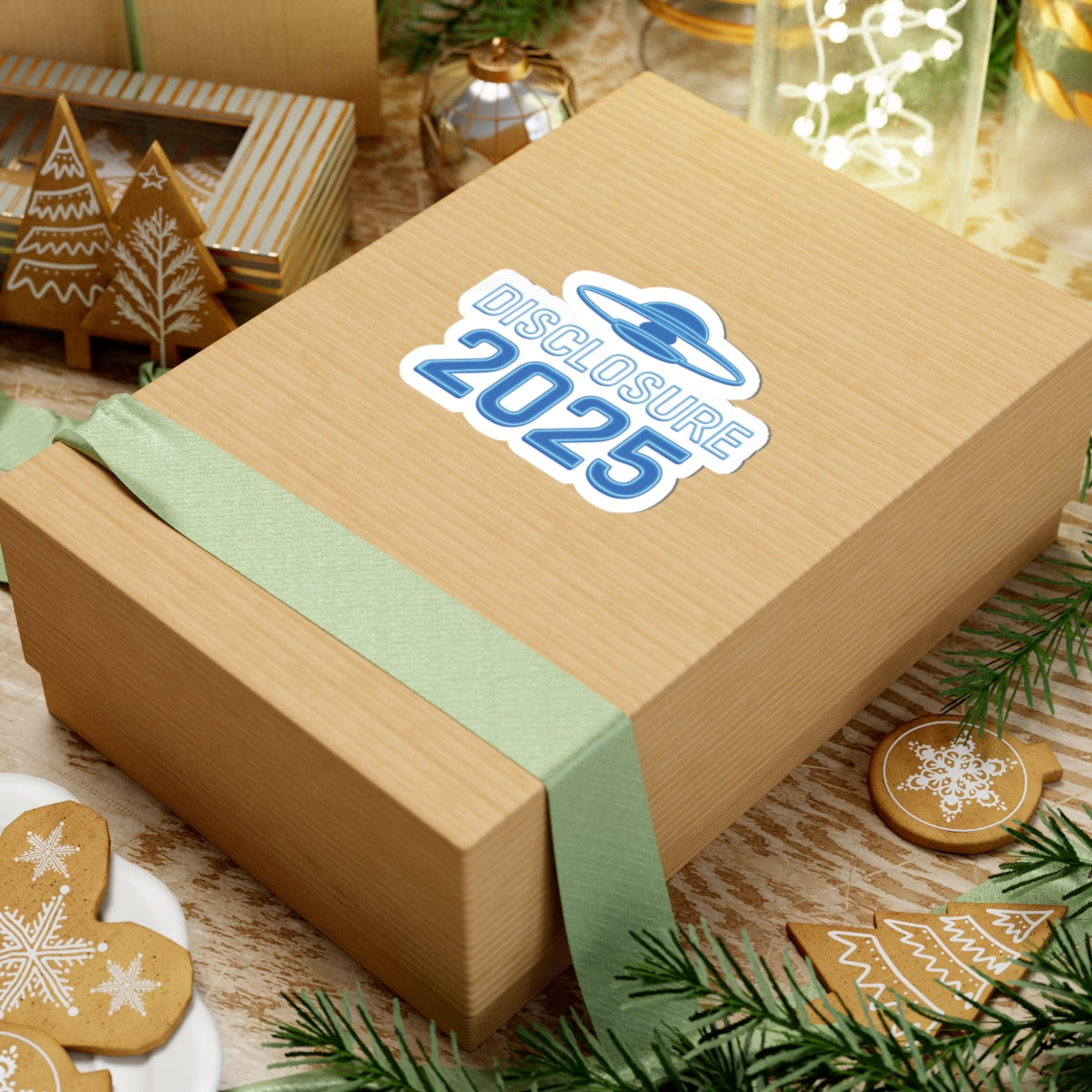 Sticker: UFO Disclosure Sticker 2025