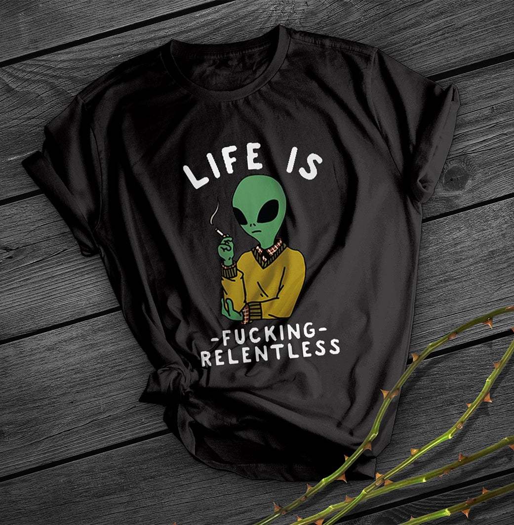 π Alien Print Short Sleeve Shirt β The Official Unofficial Disclosure Uniform