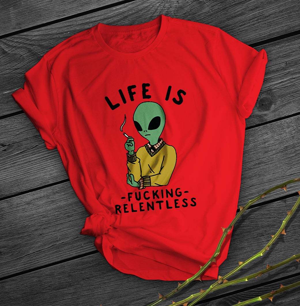 π Alien Print Short Sleeve Shirt β The Official Unofficial Disclosure Uniform