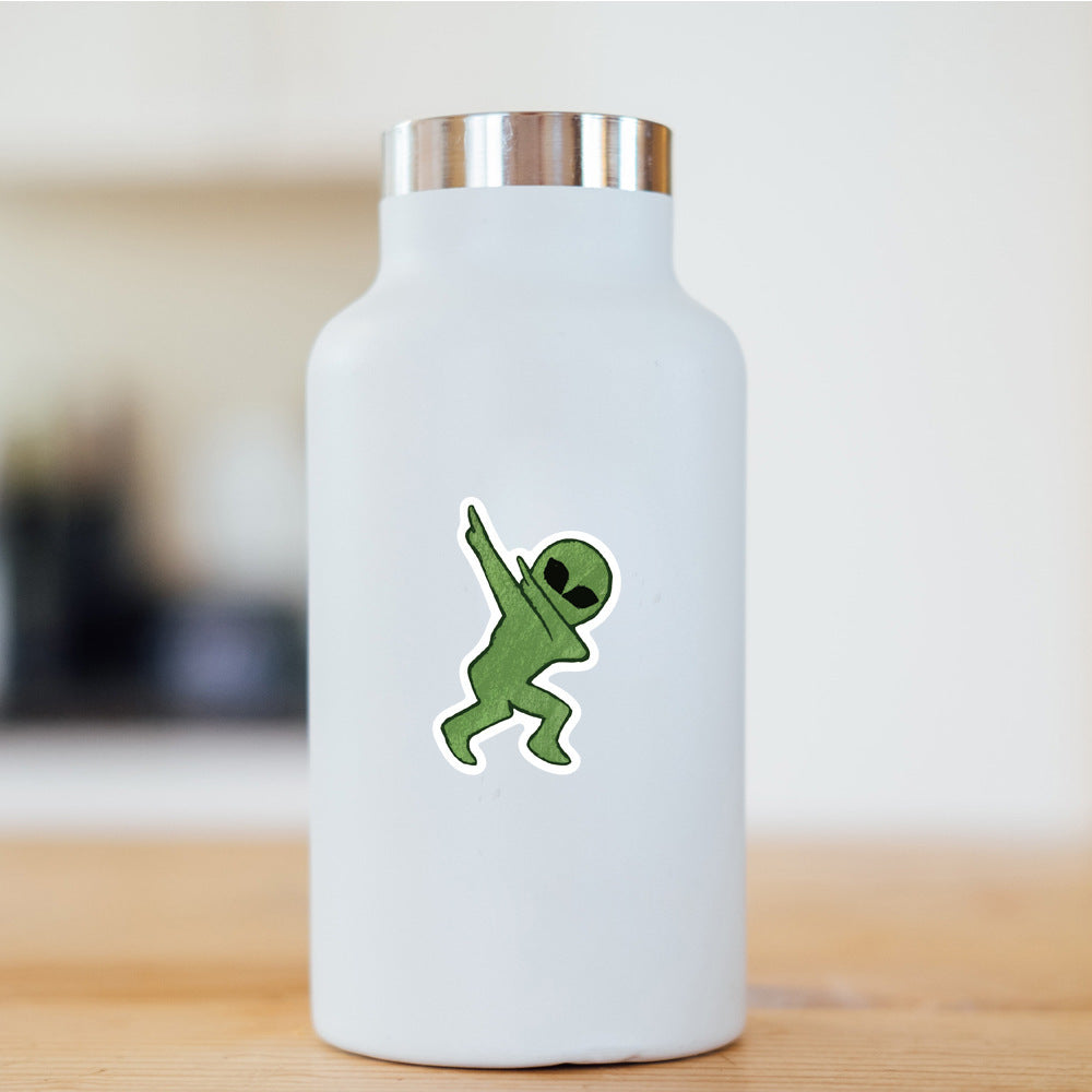 👽 50-Pack Alien & UFO Graffiti Stickers – Tag Your Truth