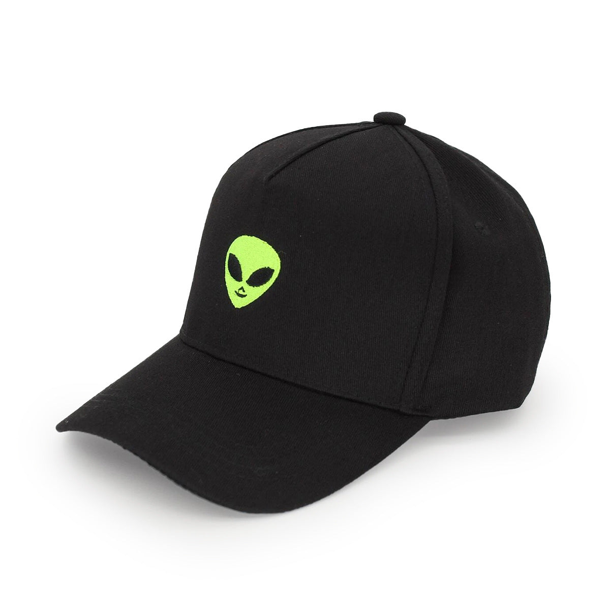 Classic Alien Head Hat – Black