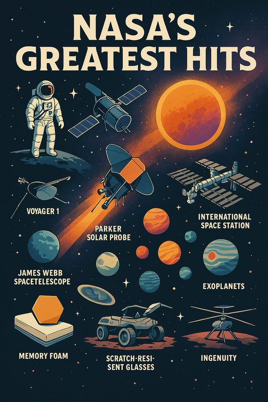 🚀 NASA’s Greatest Hits: The Top 10 Coolest Things Humanity’s Space Agency Has Ever Done