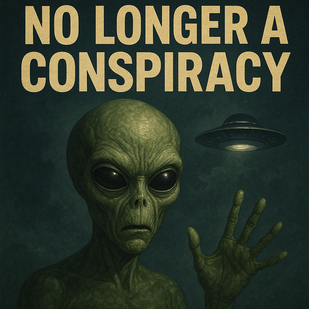 👽 Aliens Are No Longer a Conspiracy Theory — They're a Government-Approved Reality✨