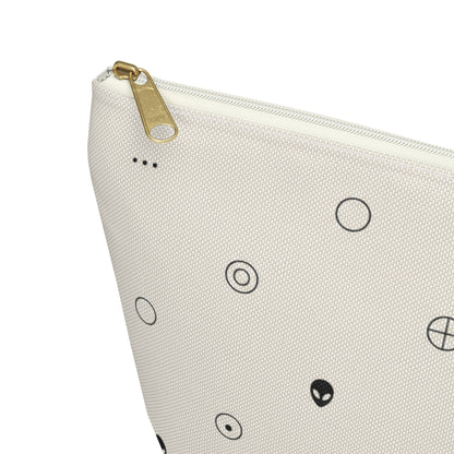 Signals Canvas T-Bottom Pouch from The Aliens Are Here