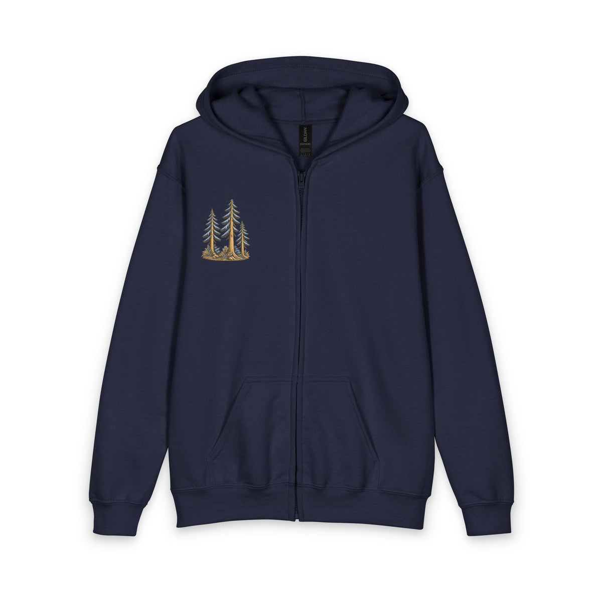 Cryptid Bigfoot youth zip hoodie from the Cool Cryptids collection
