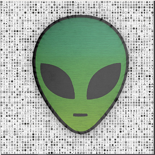 Unique Alien-Shaped Pillow, Custom Shaped Pillow, Fun Home Decor, Gifts for Sci-Fi Lovers, Quirky Bedroom Accent, Unique Gift Idea