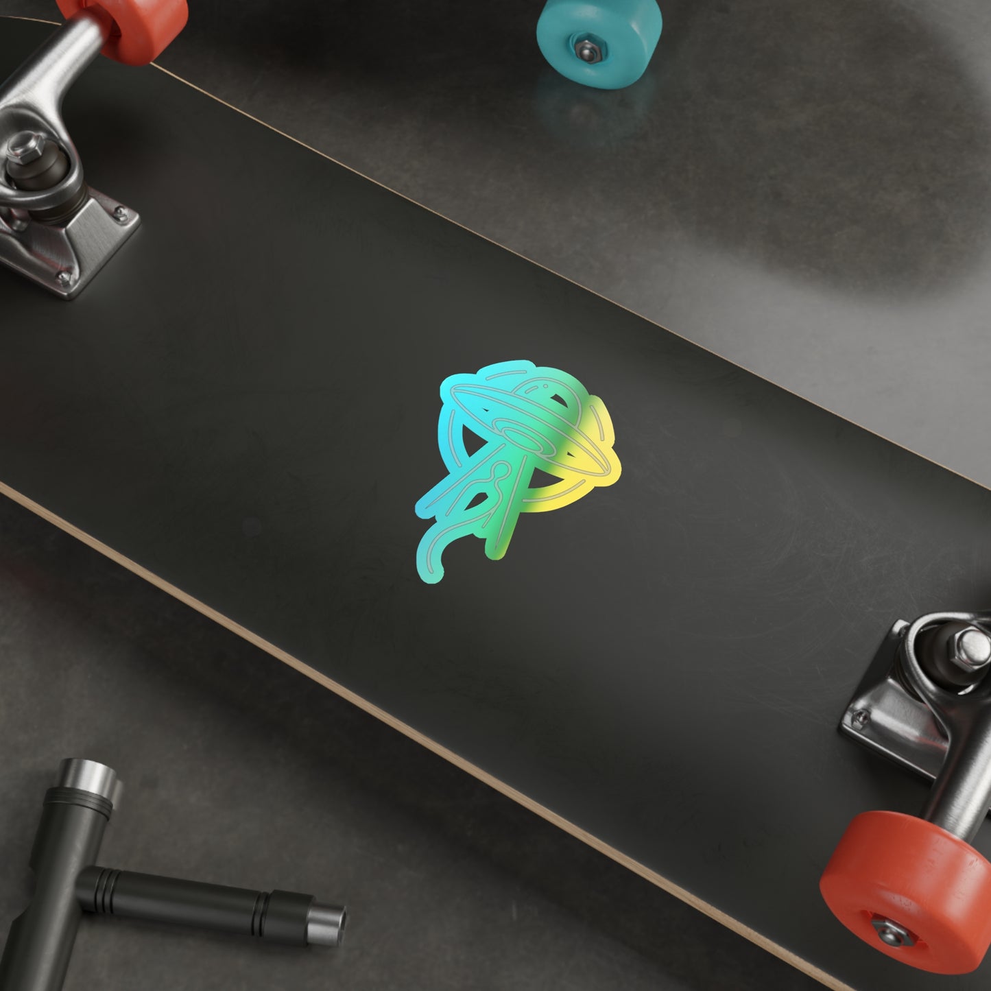 Arrival Holographic Sticker