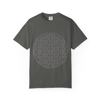 Flower of Life Unisex T-shirt - Mindful Gift, Spiritual Apparel, Cosmic Vibes, Meditation Shirt, Eco-friendly Fashion