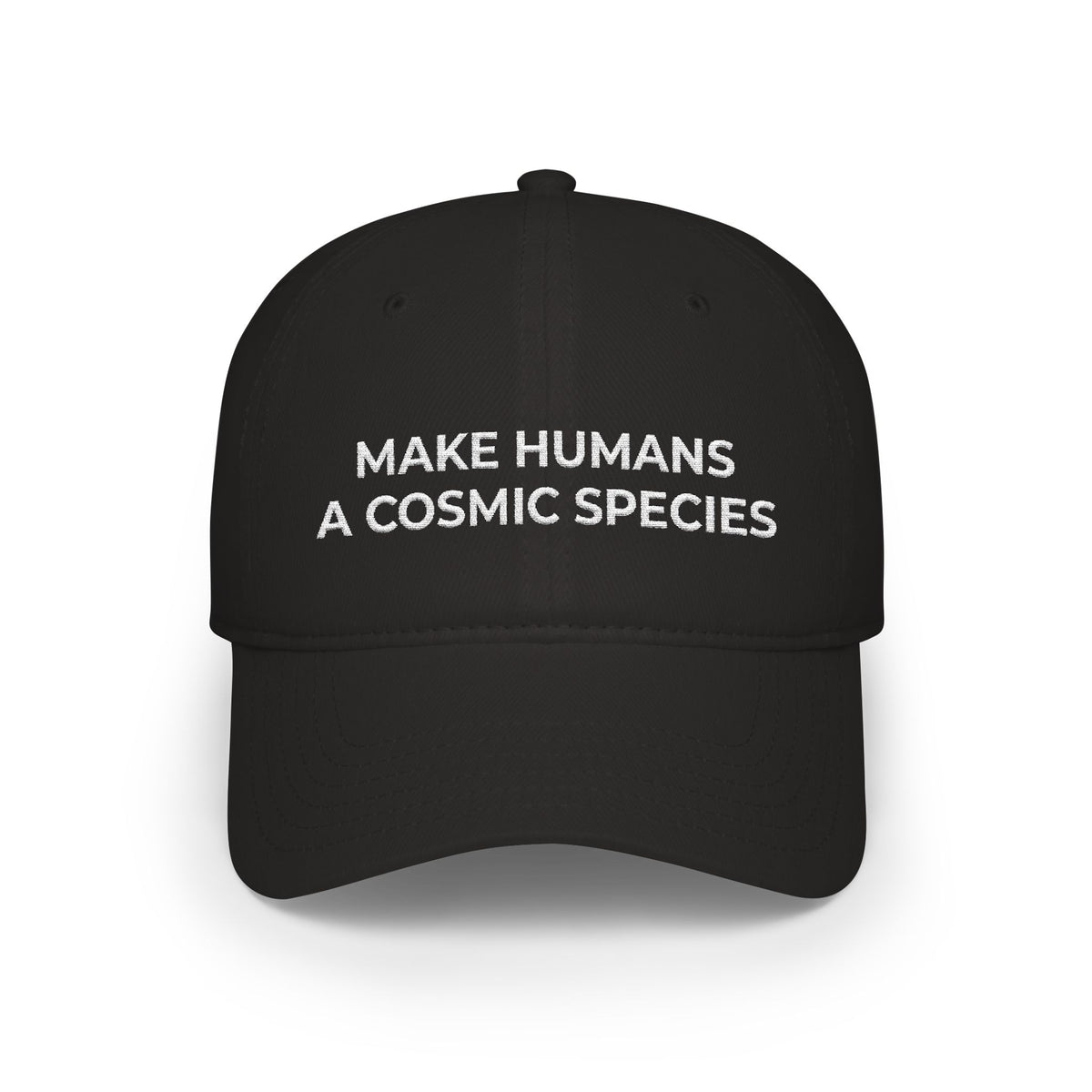 Make Humans a Cosmic Species | Embroidered Hat
