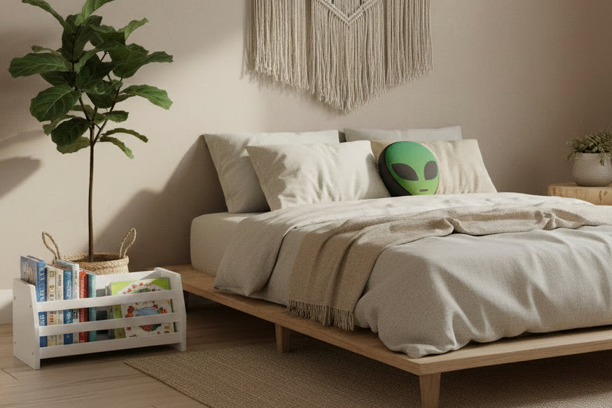 Alien Head Pillow