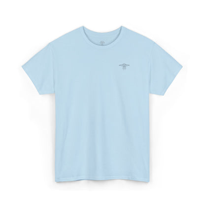 UFO Embroidered Tee | Minimal UAP Shirt