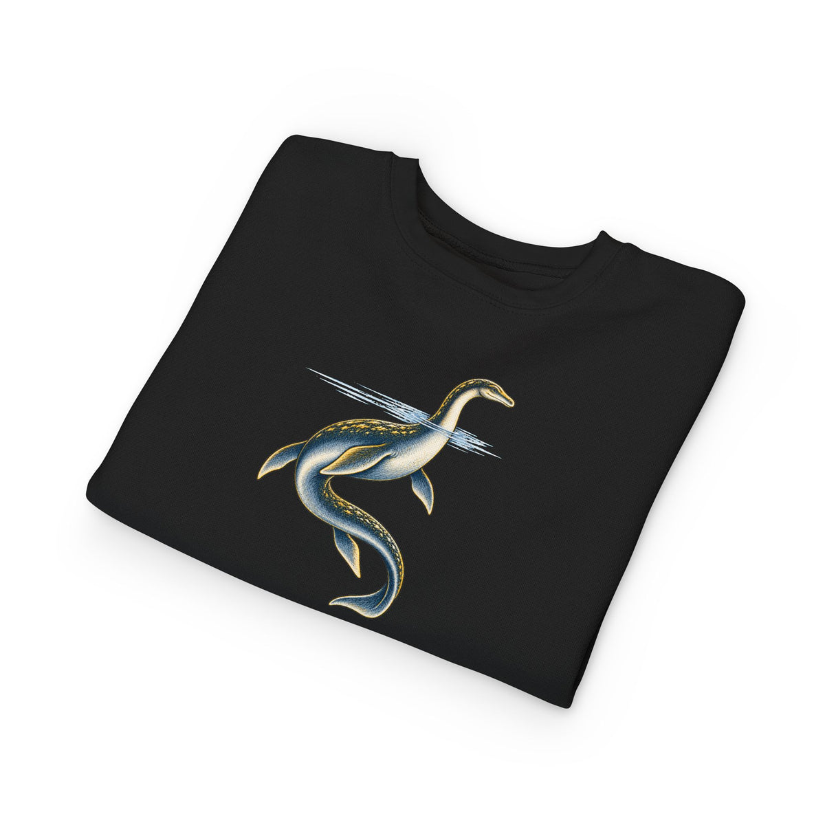 Toddler Sweatshirt — Playful Loch Ness Monster Graphic Pullover
