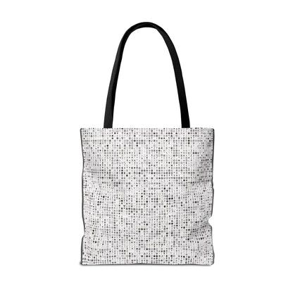 Crop Circles Chic Patterned Tote Bag, Stylish Reusable Shopping Bag, Trendy Canvas Tote, Eco-Friendly Carry-All, Perfect Gift for Any Occasion