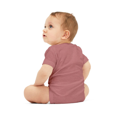 Baby One-Piece with Minimalist Sea Dragon Graphic