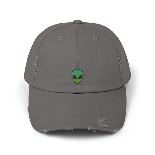 Alien Distressed Cap | Vintage UFO Baseball Hat