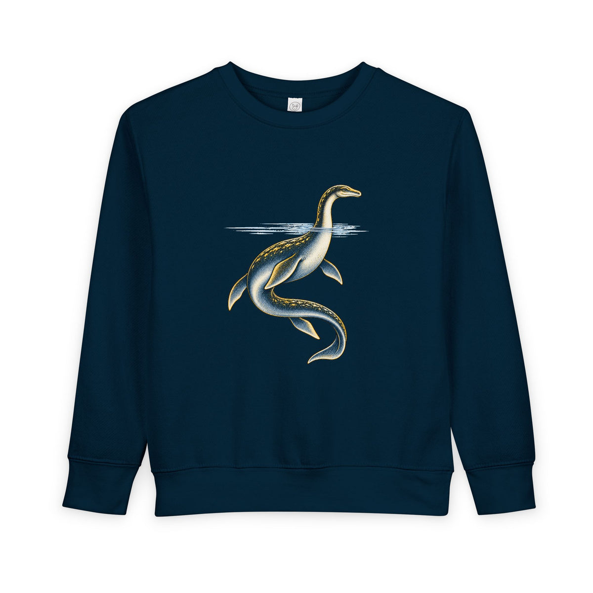 Toddler Sweatshirt — Playful Loch Ness Monster Graphic Pullover