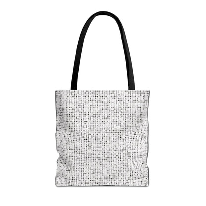Crop Circles Chic Patterned Tote Bag, Stylish Reusable Shopping Bag, Trendy Canvas Tote, Eco-Friendly Carry-All, Perfect Gift for Any Occasion