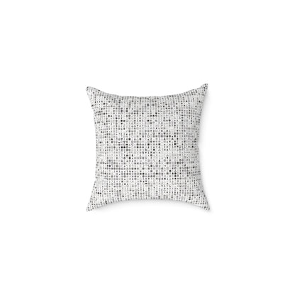 Crop Circles Square Poly Canvas Pillow - Modern Minimalist Home Decor, Cushion for Living Room, Cozy Throw Pillows, Gift for Housewarming
