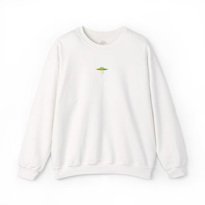 Colorful UFO Embroidered Sweatshirt from The Aliens Are Here