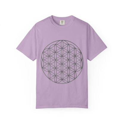 Flower of Life Unisex T-shirt - Mindful Gift, Spiritual Apparel, Cosmic Vibes, Meditation Shirt, Eco-friendly Fashion