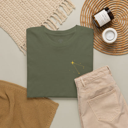 Sirius Star Map Embroidered T-Shirt