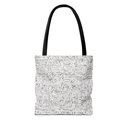 Crop Circles Chic Patterned Tote Bag, Stylish Reusable Shopping Bag, Trendy Canvas Tote, Eco-Friendly Carry-All, Perfect Gift for Any Occasion