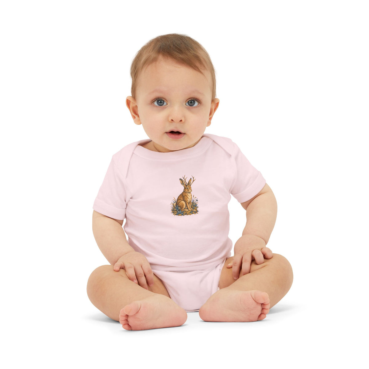 Copy of Baby One-Piece with Minimalist Sea Dragon Graphic