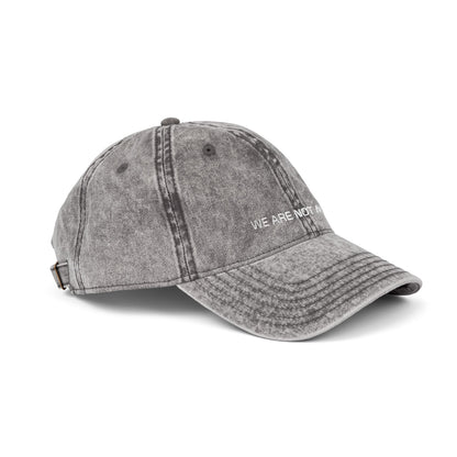 We Are Not Alone Distressed Hat from The Aliens Are Here
