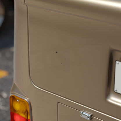 Sirius Star Map Clear Sticker