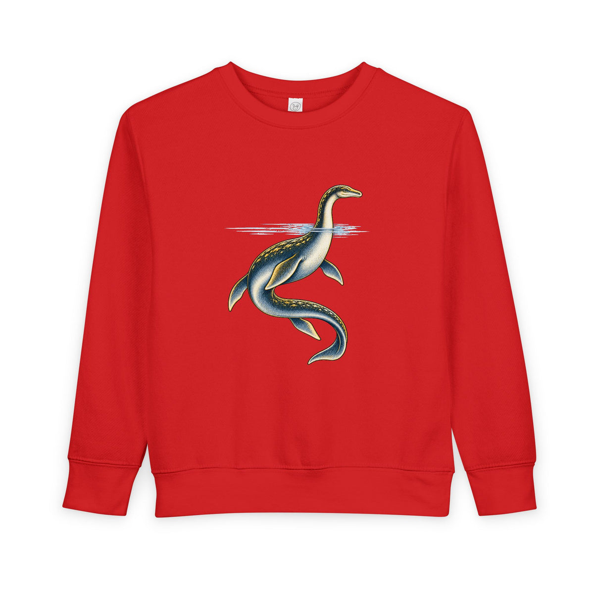 Toddler Sweatshirt — Playful Loch Ness Monster Graphic Pullover