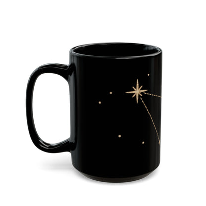 Sirius Constellation 15oz Black Mug