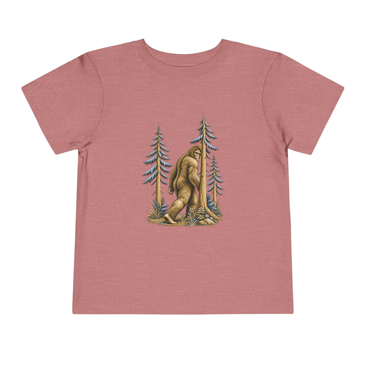 Cryptid Sasquatch toddler T-shirt from the Cool Cryptids collection
