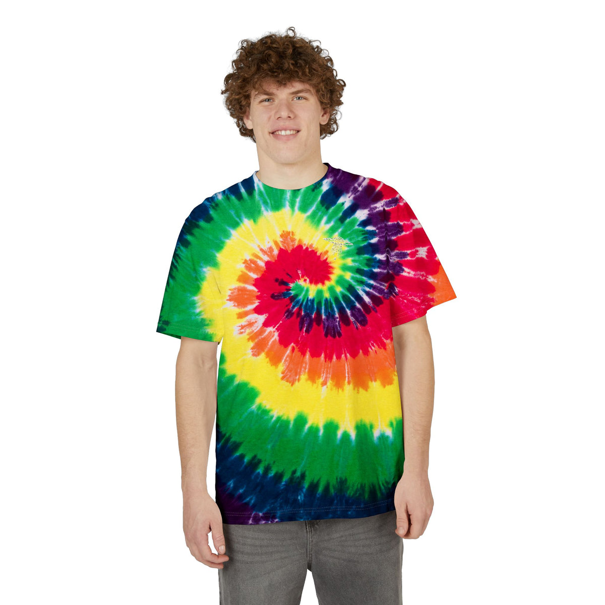 Tie-Dye UFO Cosmic Festival Shirt