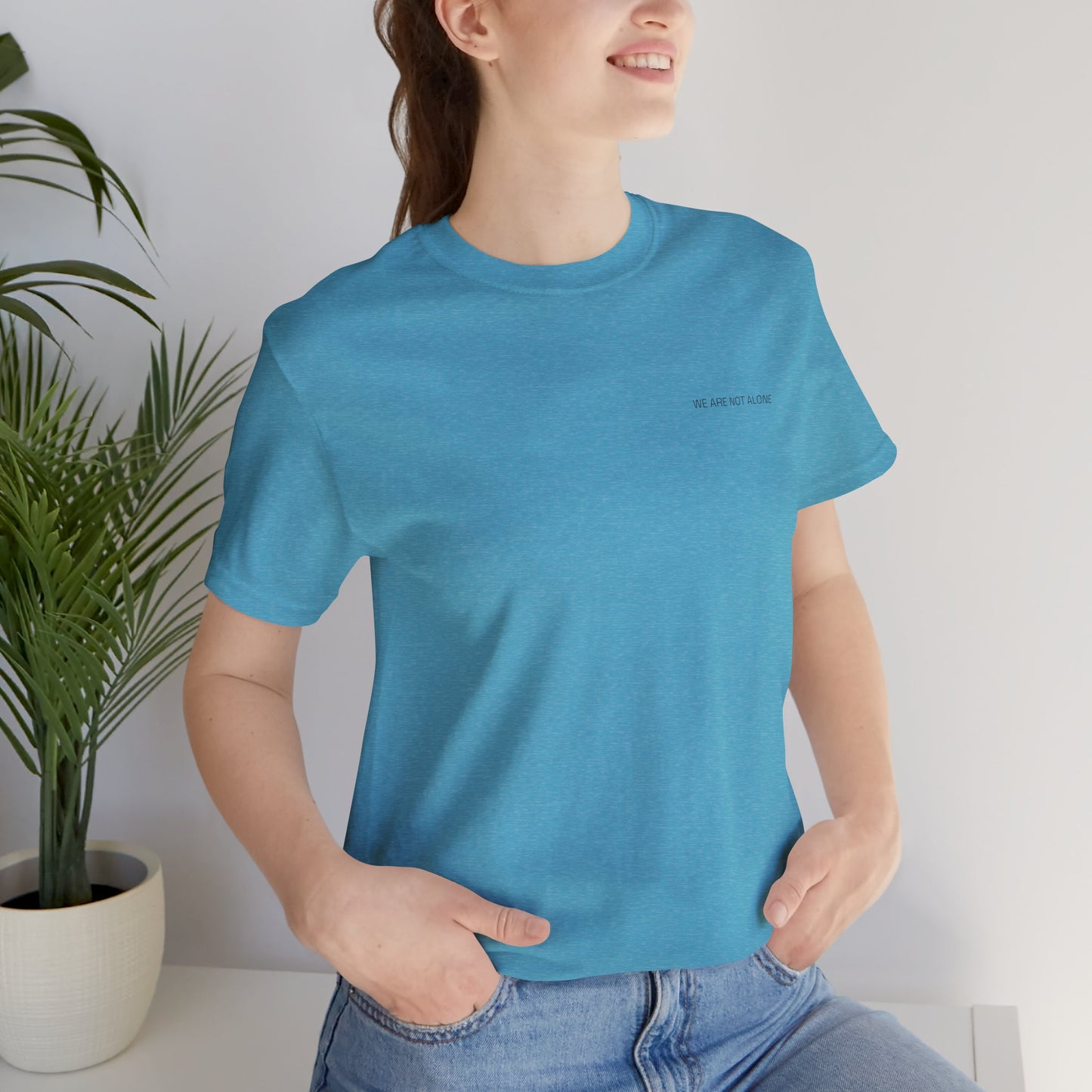 We Are Not Alone Tee from The Aliens Are Here