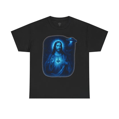Galactic Jesus Tee — "Read the book of Enoch." Graphic T-Shirt